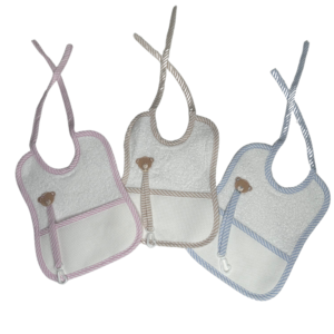 Σαλιάρα με Άγκιστρο για Πιπίλα & Φάσα για Κέντημα – Εξατομικευμένο Σχέδιο 🧸✨