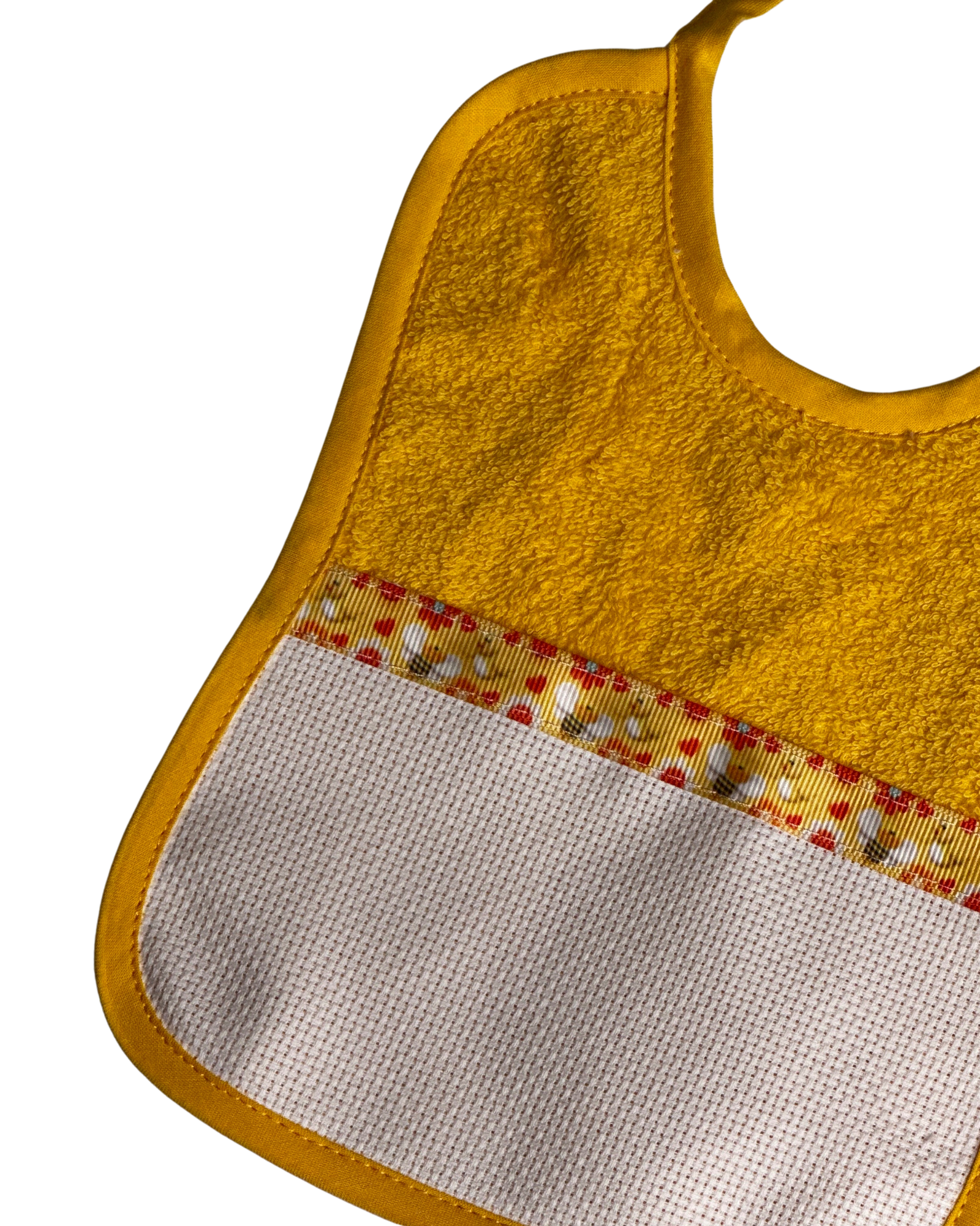 Χρωματιστή Σαλιάρα και Φάσα για Κέντημα – Εξατομικευμένο Σχέδιο 🪡✨