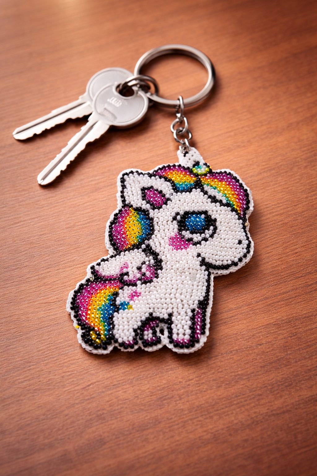 Χειροποίητο Κεντημένο Μπρελόκ “Μονόκερος”