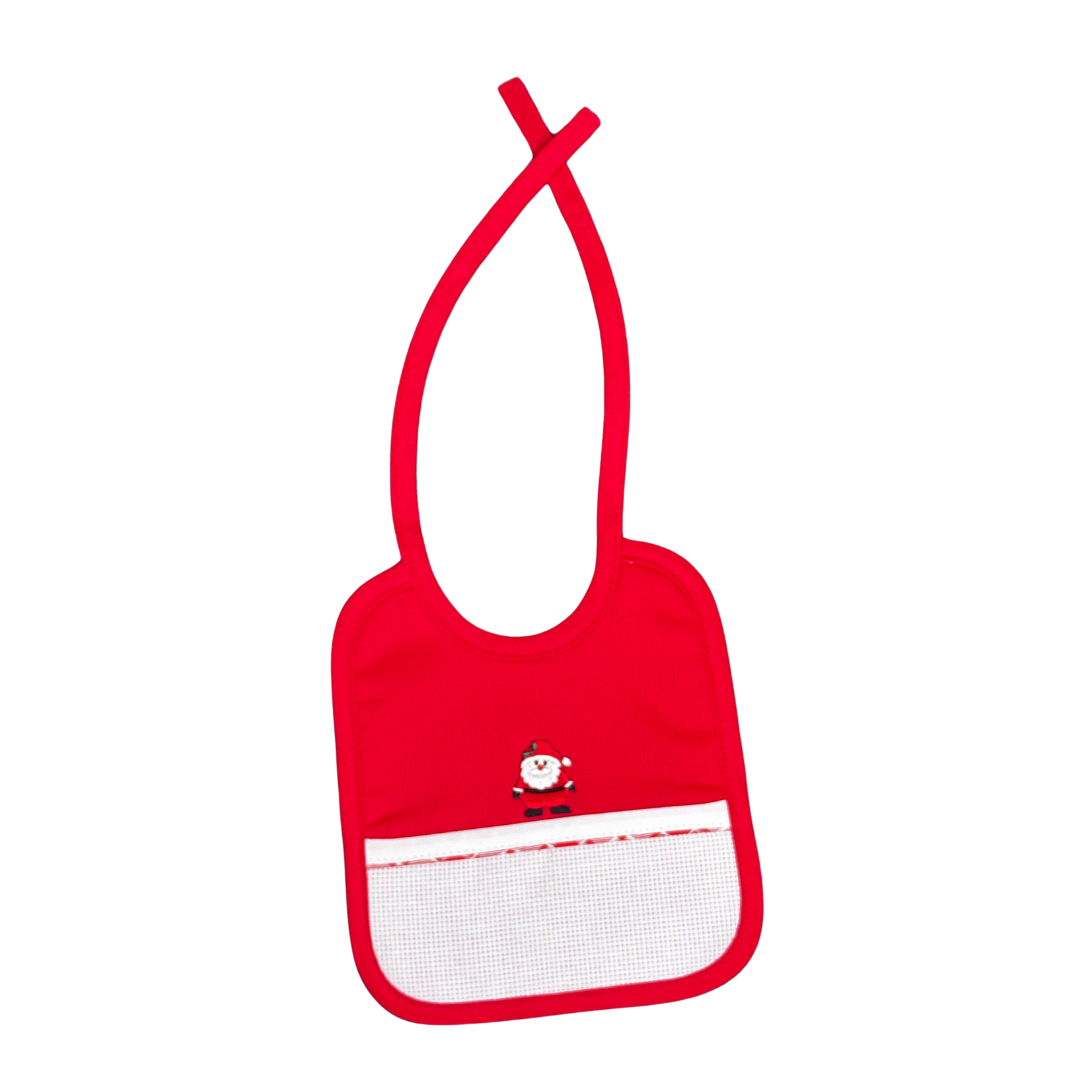 Σαλιάρα με Φάσα Κεντήματος για Custom Σχέδια – Χριστουγεννιάτικη Συλλογή 🎅🎄✨