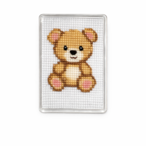 Ακρυλικό Μαγνητάκι με Χειροποίητο Εξατομικευμένο Κέντημα