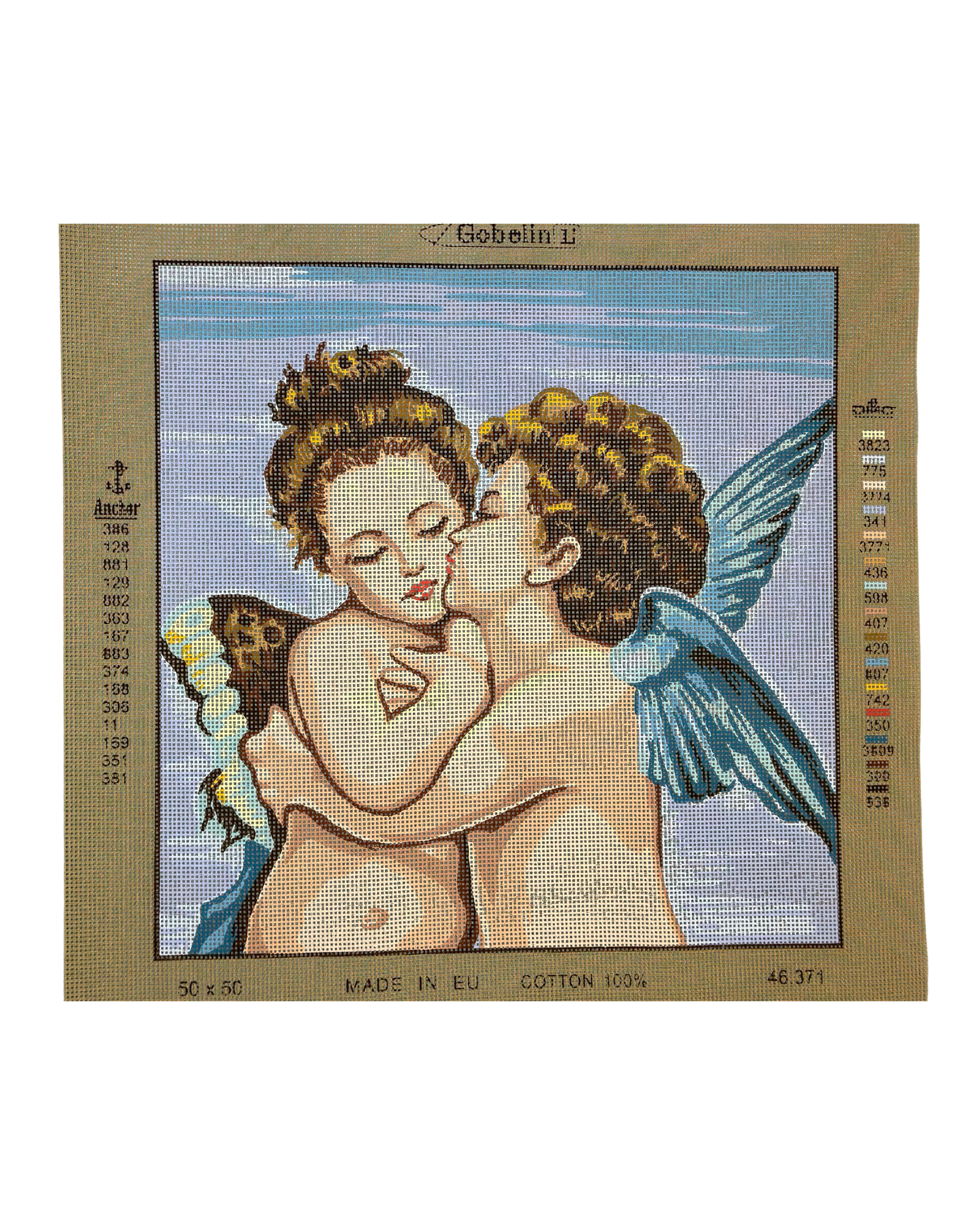 Χειροποίητο Κέντημα με Σχέδιο “Αγγελάκια” – Με Δυνατότητα Μεταποίησης ✨