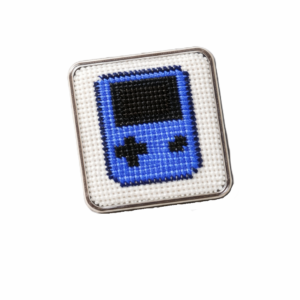 Μαγνητάκι με Γυάλινο Καμπουσόν με Χειροποίητο Εξατομικευμένο Κέντημα