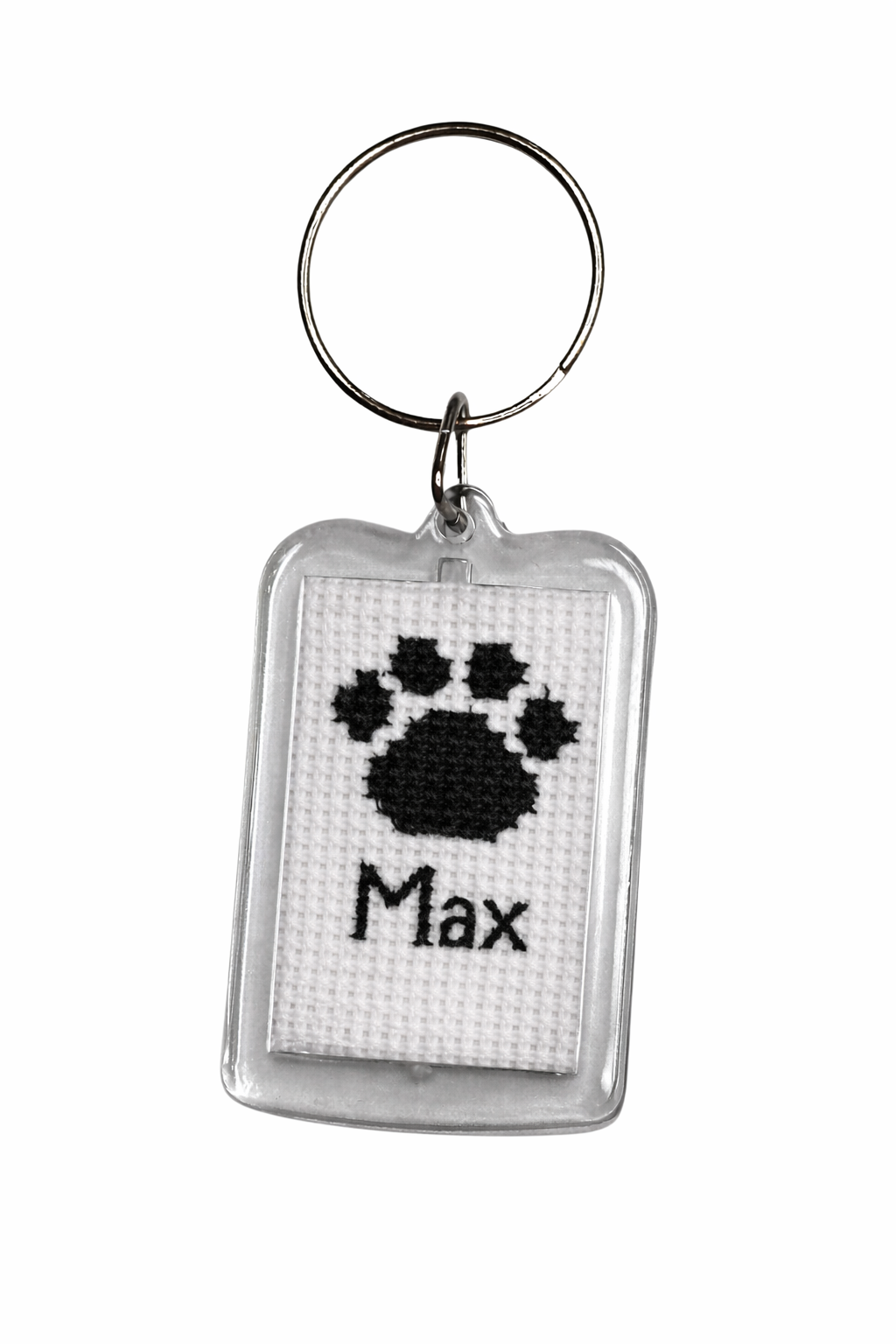 Ακρυλικό Μπρελόκ με Χειροποίητο Εξατομικευμένο Κέντημα