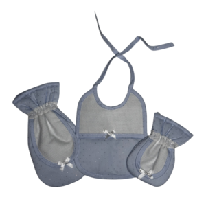 Βρεφικό Σετ με Φάσα για Κέντημα – Σαλιάρα, Θήκη για Πιπίλα & Θήκη για Μπιμπερό 🍼👶✨