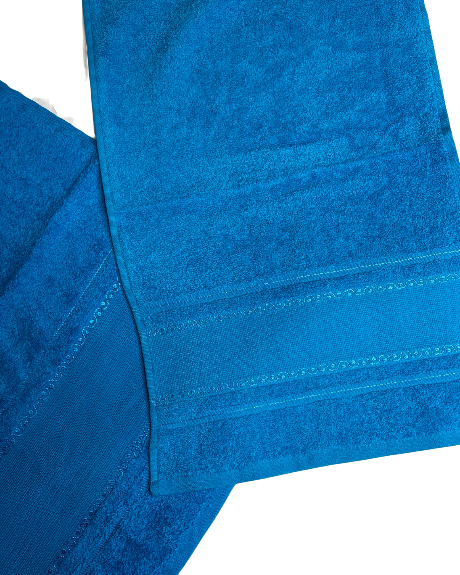 Πετσέτα Τιρκουάζ με Φάσα για Κέντημα – Εξατομικευμένο Σχέδιο 🪡🧵✨