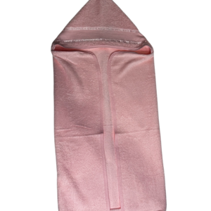 Βρεφικό Μπουρνουζάκι με Φάσα για Κέντημα στην Κουκούλα – Απαλότητα & Στυλ μετά το Μπάνιο! 🛁✨