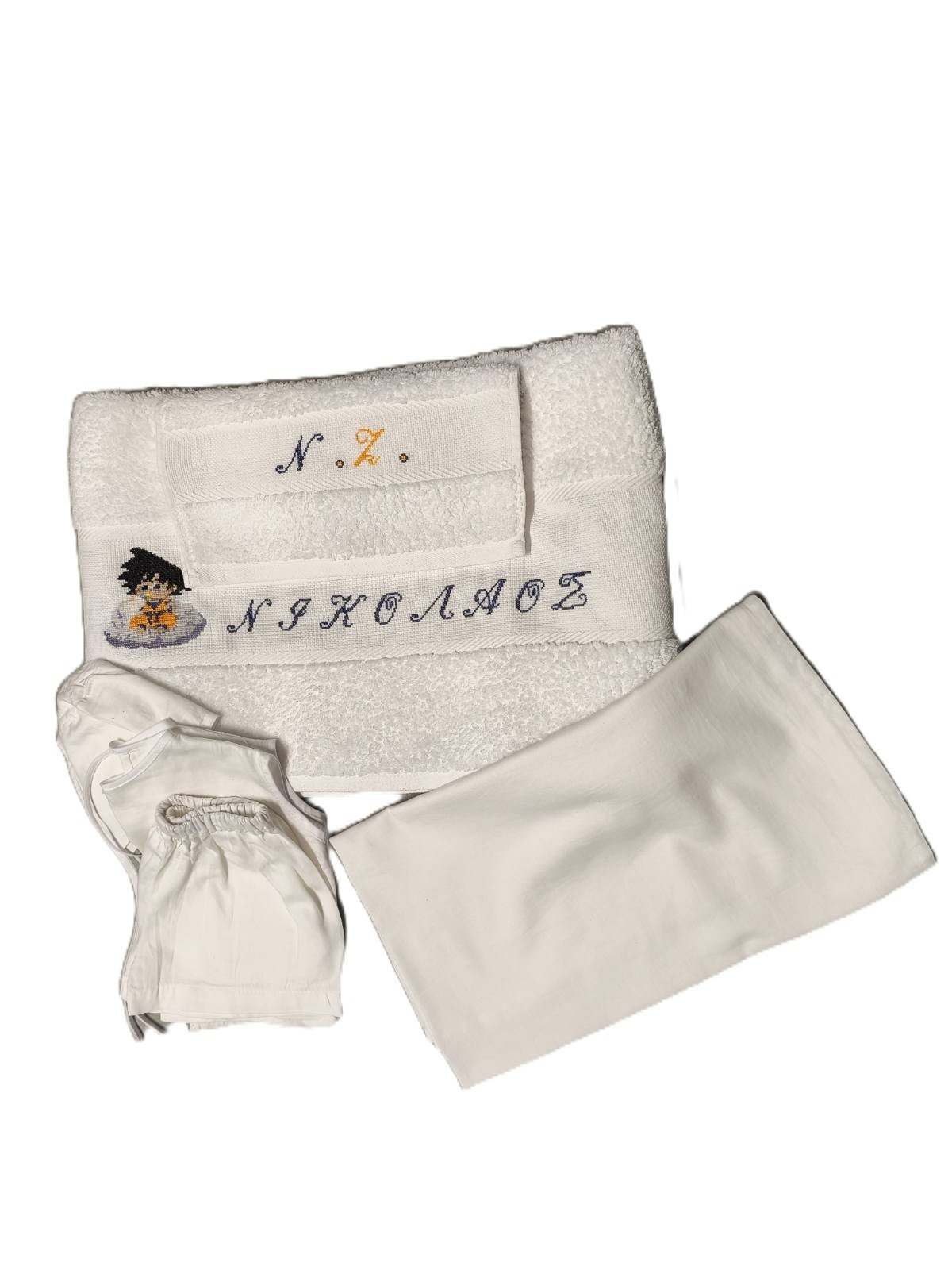 Σετ Λαδόπανα Για τη Βάπτιση - Χειροποίητο Εξατομικευμένο Σχέδιο 👶🕊️✨ - Image 8