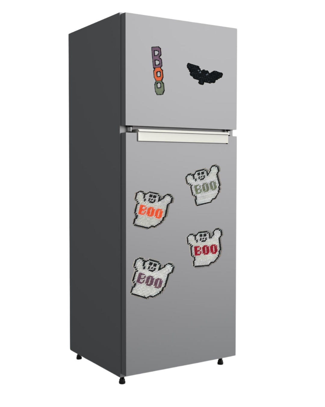 Custom Χειροποίητο Κεντημένο Μαγνητάκι – Halloween Edition 🕸🎃✨