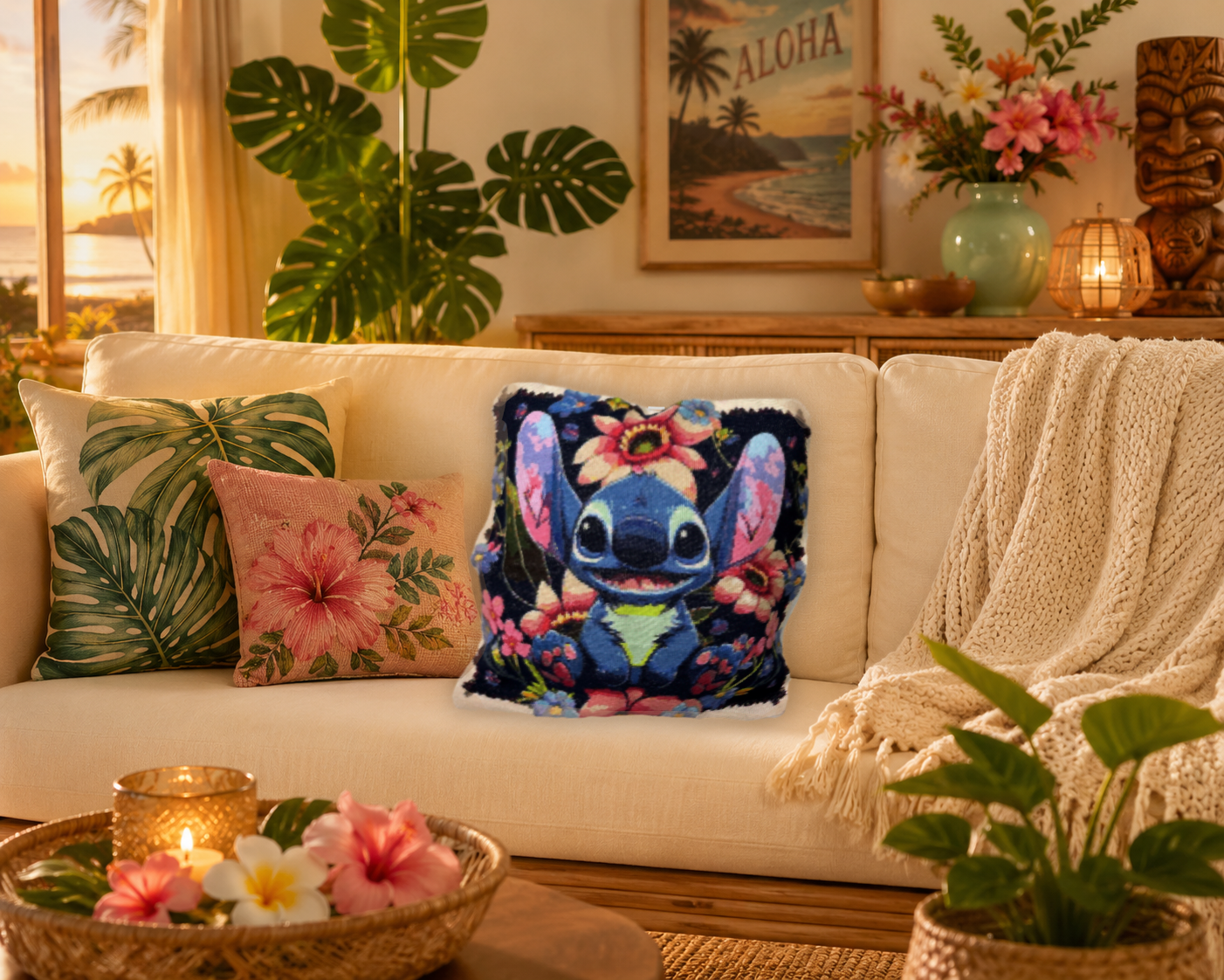 Stitch μαξιλαροθήκη