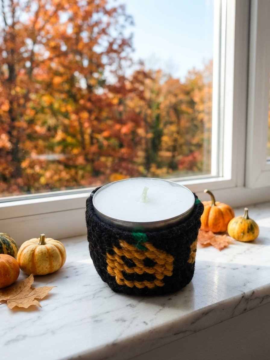 Χειροποίητο Κεντημένο Halloween Διακοσμητικό με Ρεσώ – Εξατομικευμένο Σχέδιο